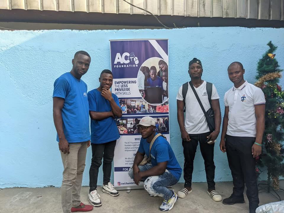 Christmas outreach team